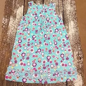 Hanna Anderson blue floral dress